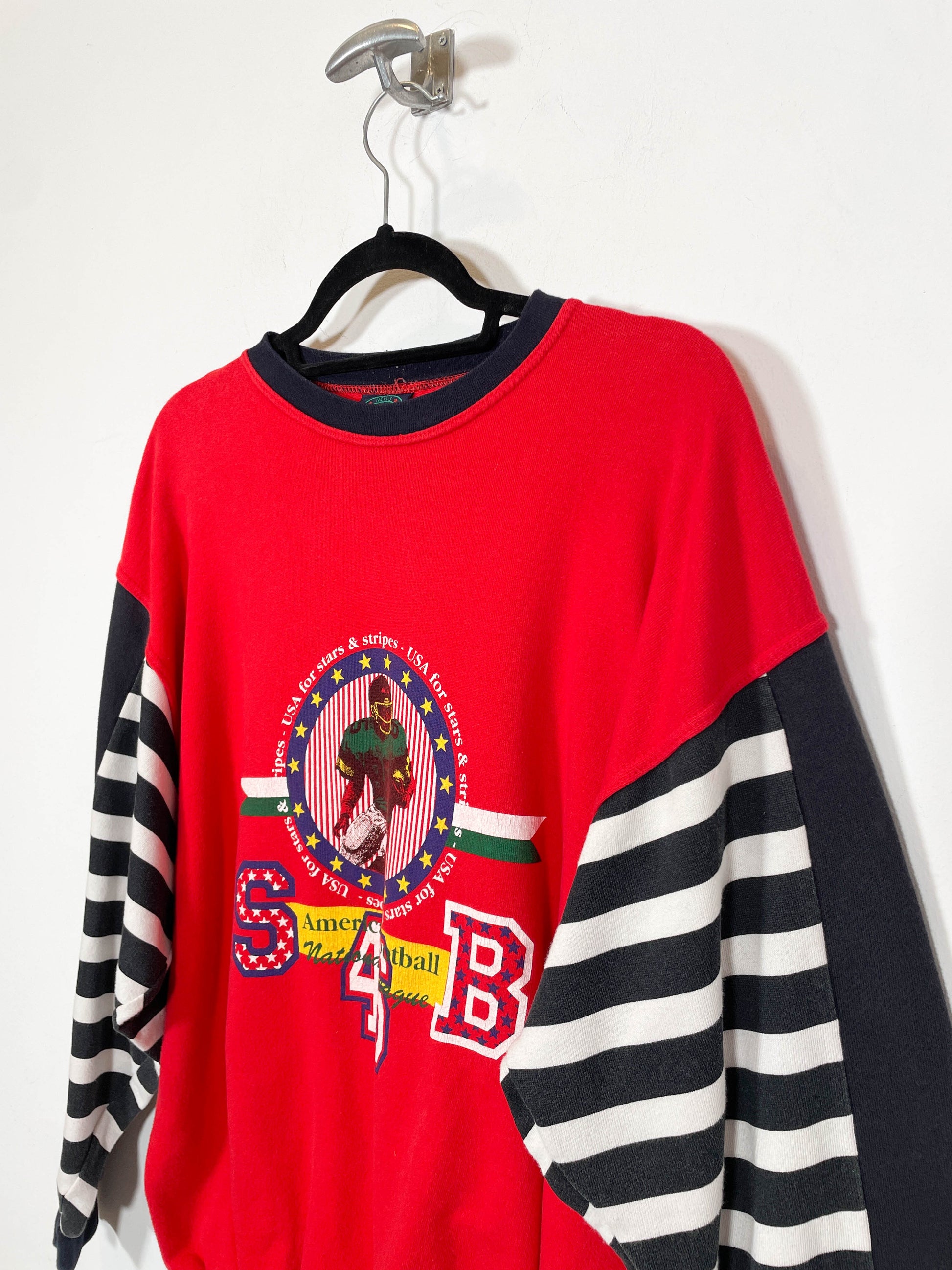 Sudadera American Football - Talla L - Caramelo Vintage