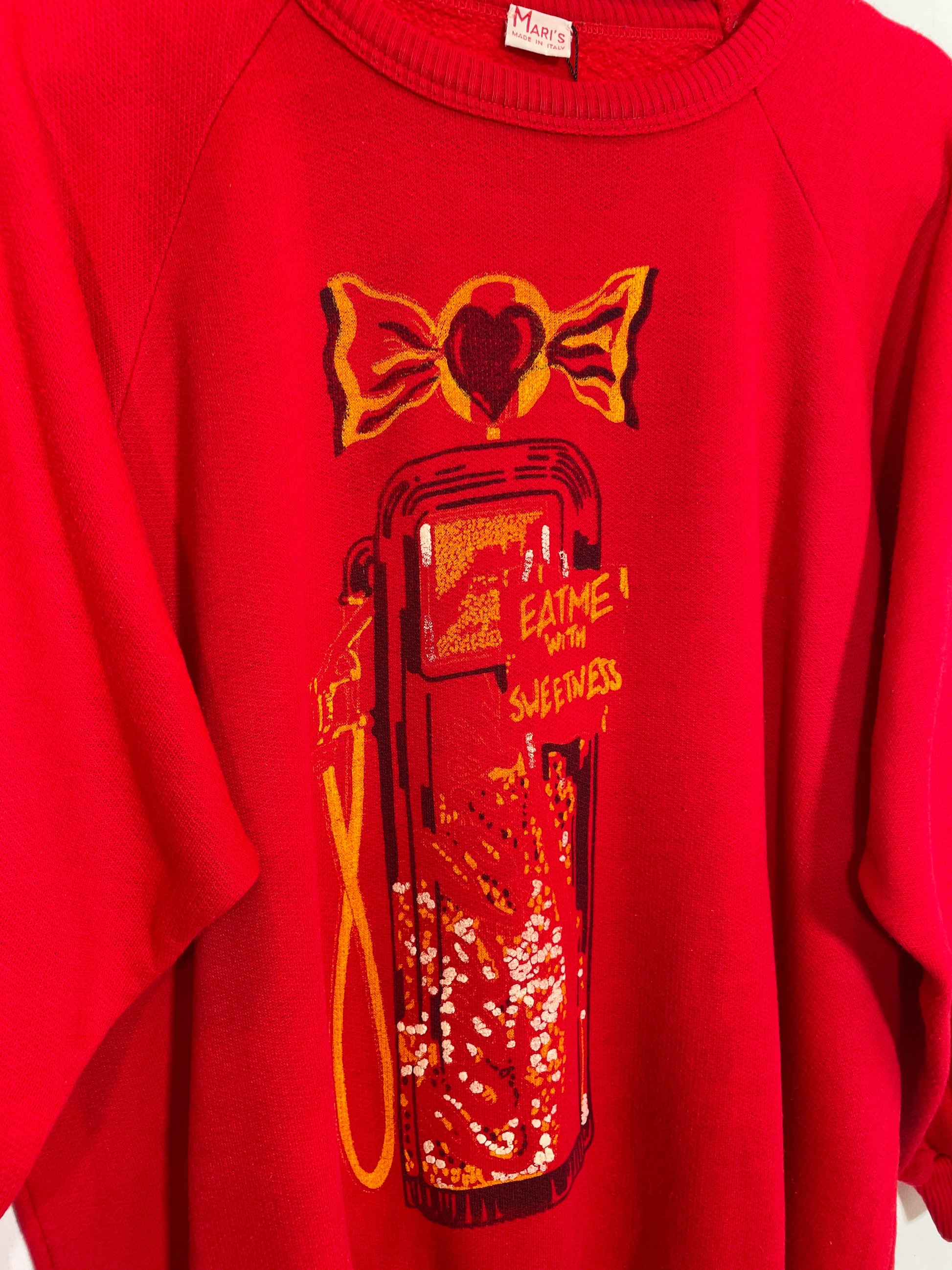 Sudadera Candy - Talla S/M - Caramelo Vintage