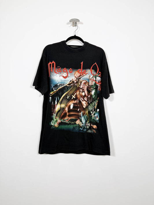 Camiseta Mägo de Oz - Talla L - Caramelo Vintage