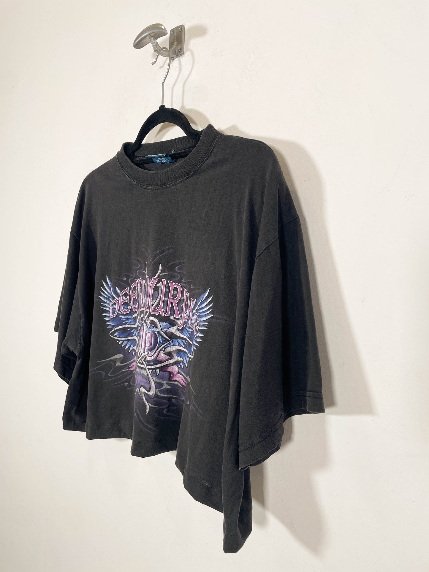 Camiseta crop Deep Purple - Talla L