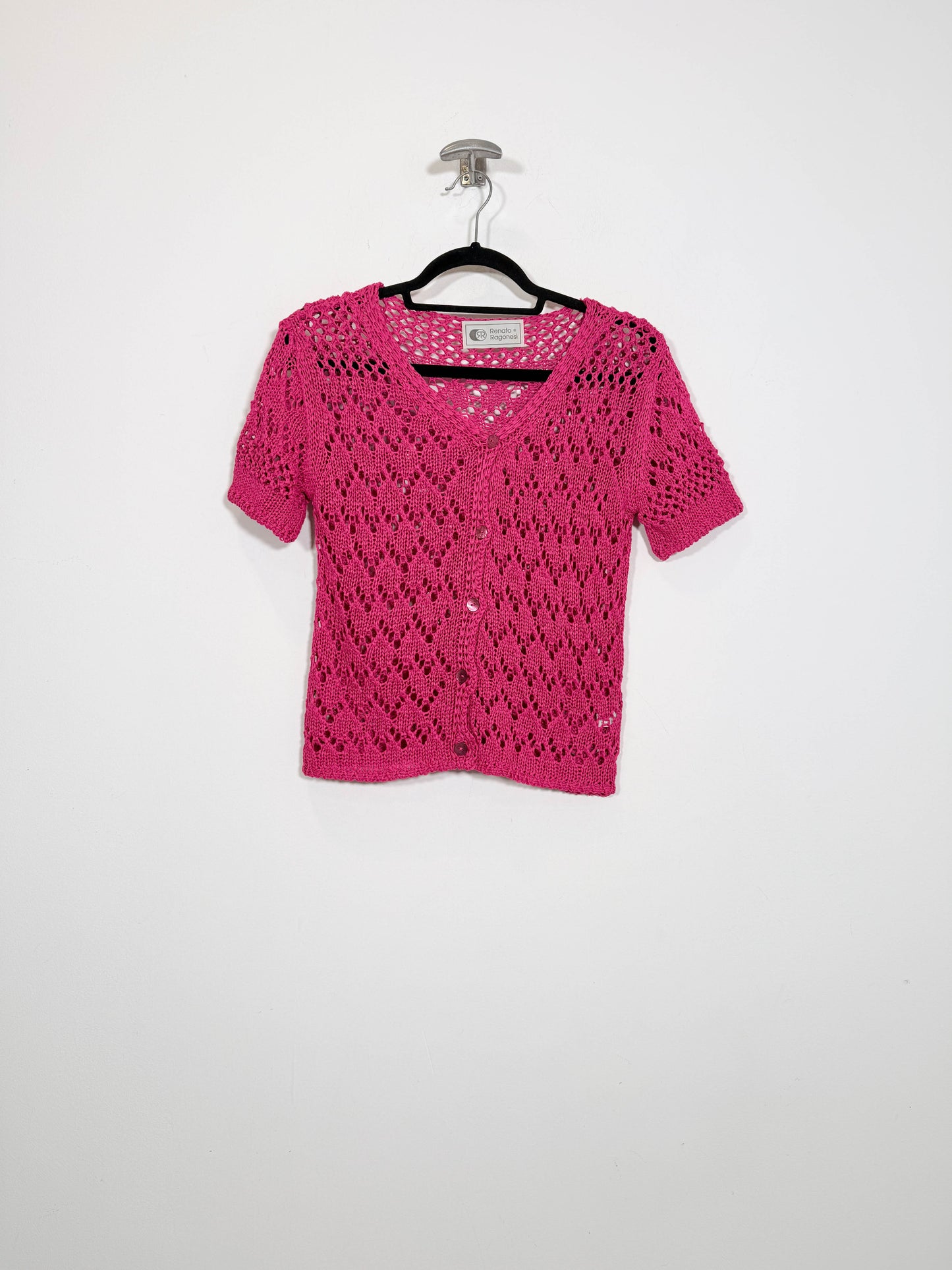 Camisa crochet Renato - Talla M - Caramelo Vintage
