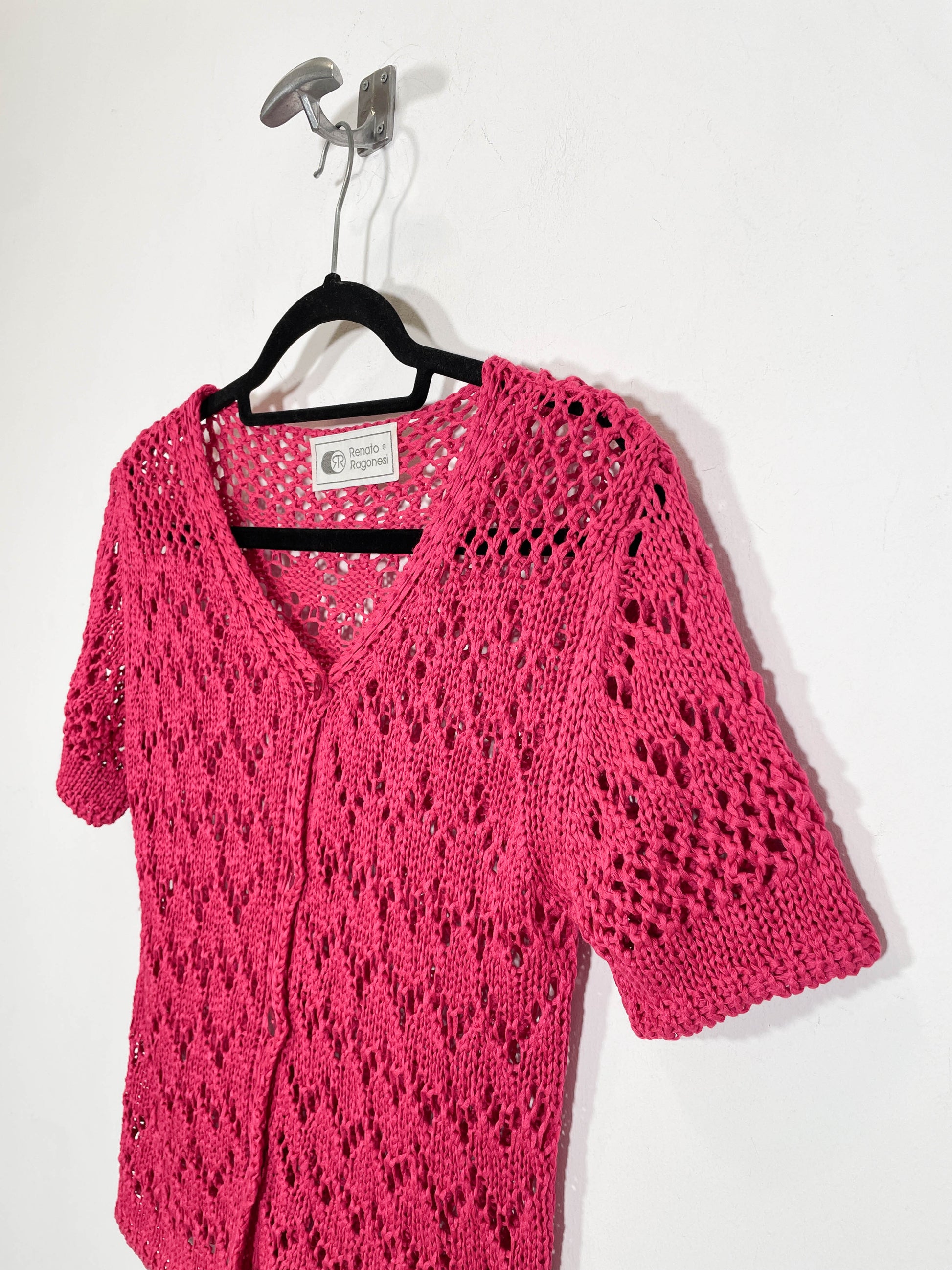 Camisa crochet Renato - Talla M - Caramelo Vintage