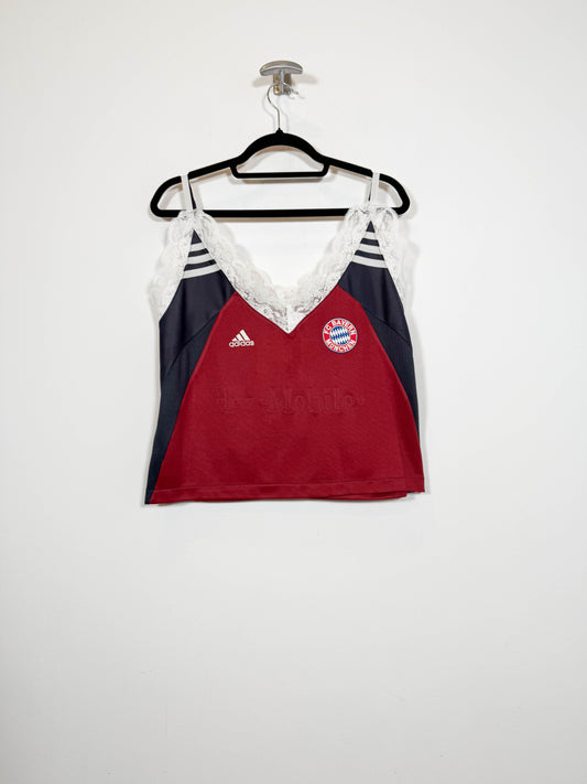Camiseta de fútbol reworked Adidas FC Bayern Munchen - Caramelo Vintage