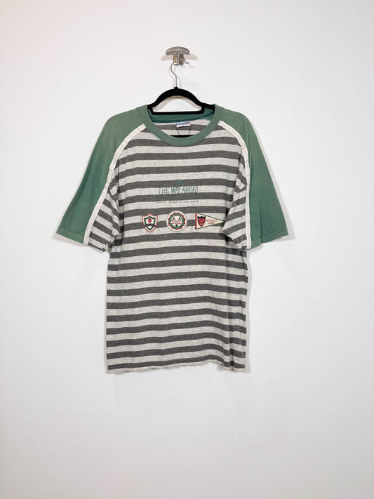 Camiseta Reebok 90's - Talla L - Caramelo Vintage