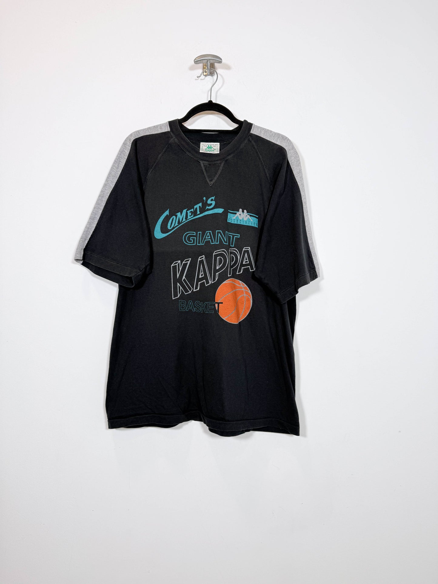 Camiseta Kappa 90's - Talla XL - Caramelo Vintage
