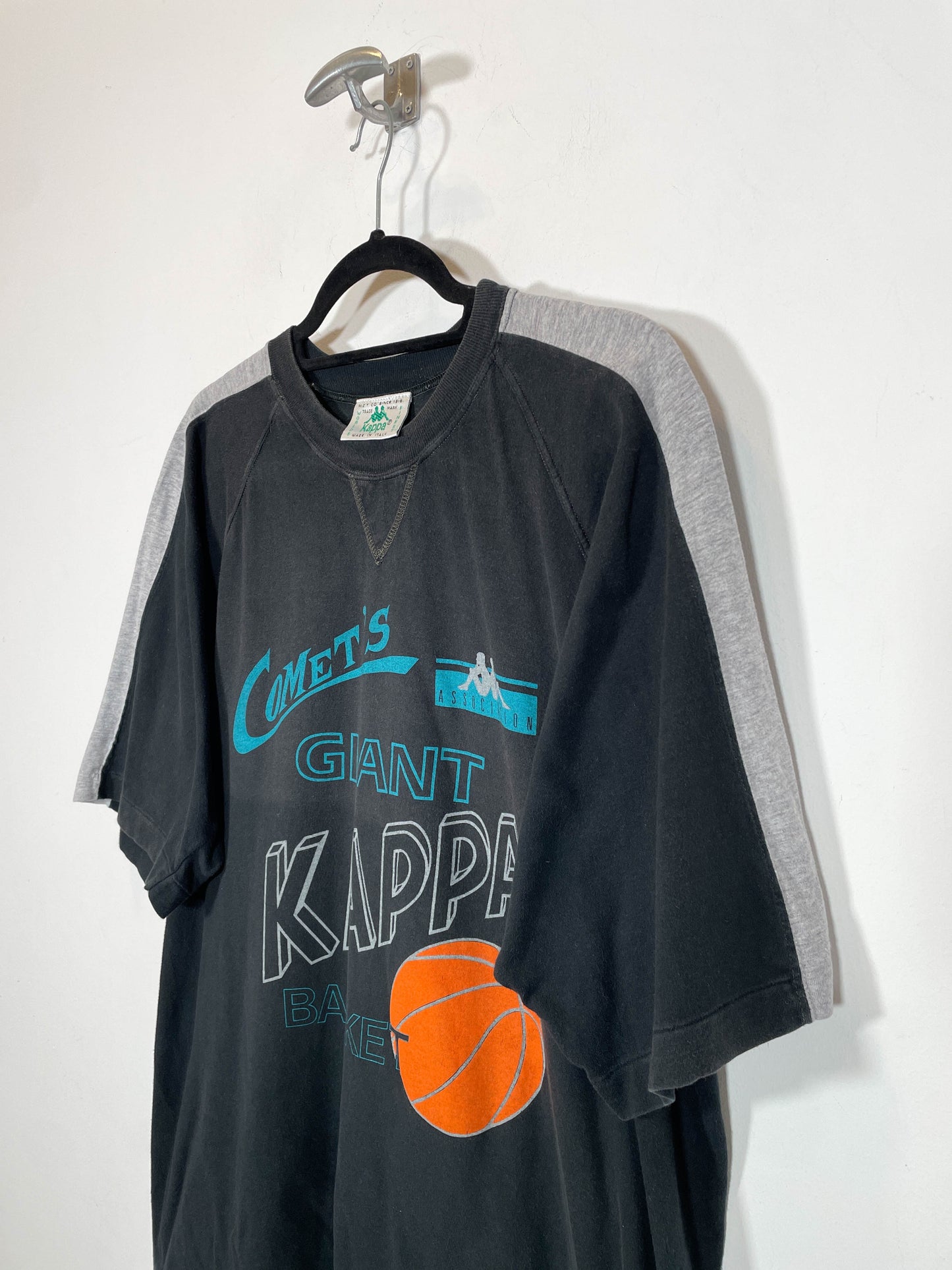 Camiseta Kappa 90's - Talla XL - Caramelo Vintage