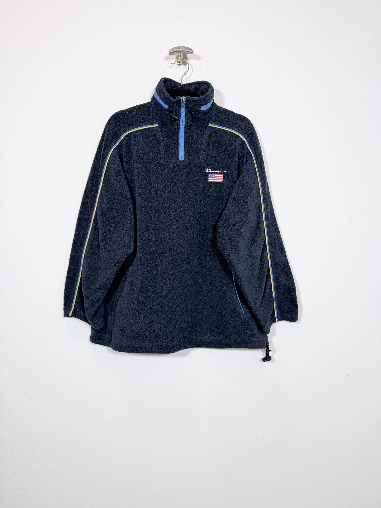 Polar halfzip Champion USA - Talla M - Caramelo Vintage