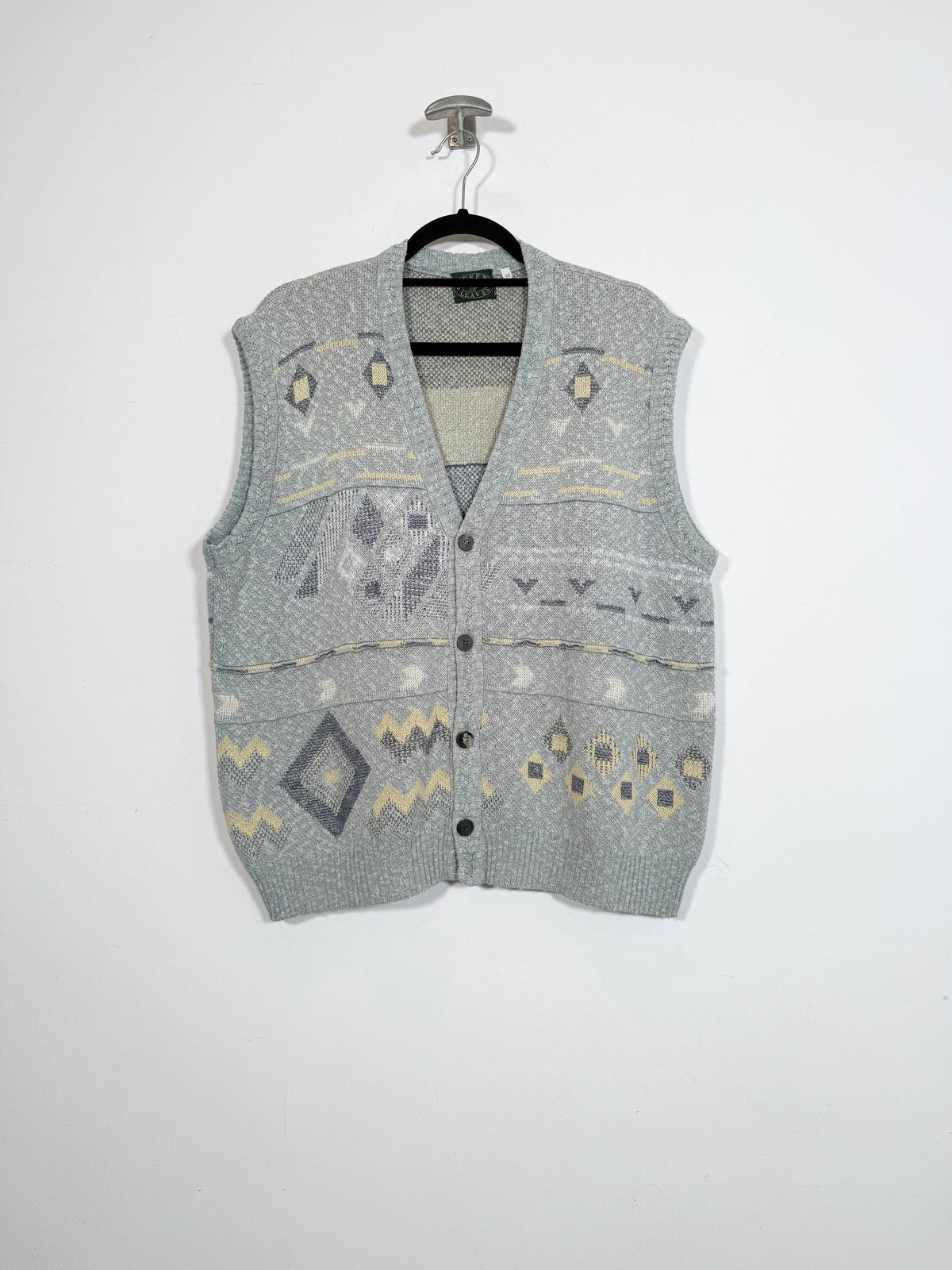 Chaleco Leaves - Talla L