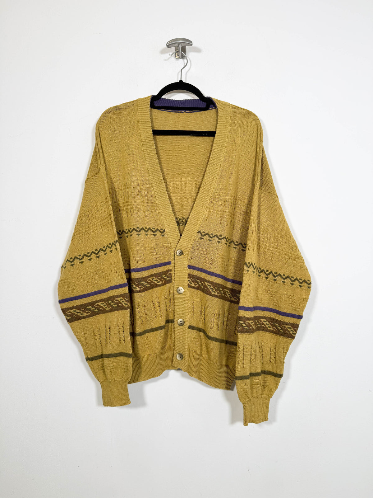 Cárdigan Mustard - Talla L/XL