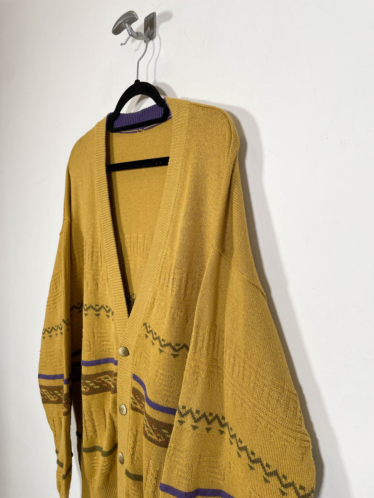 Cárdigan Mustard - Talla L/XL