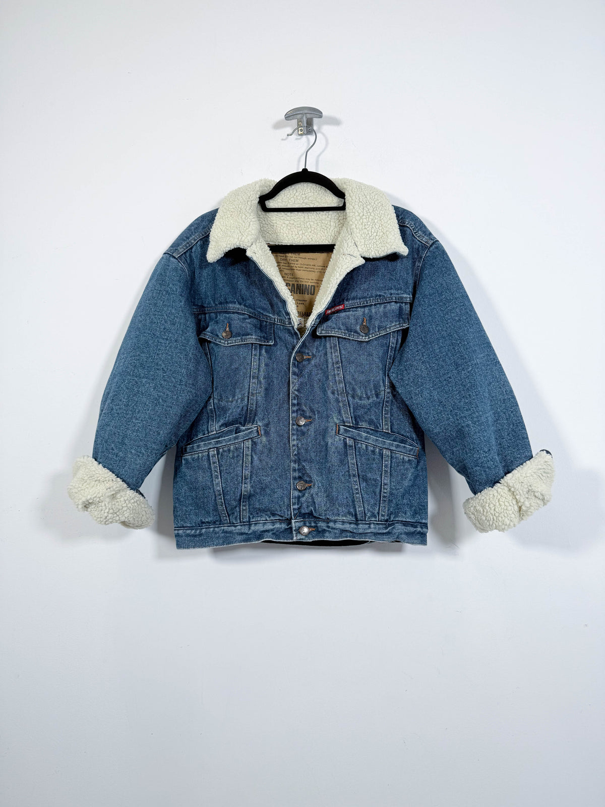Chaqueta vaquera con borrego Americanino - Talla M
