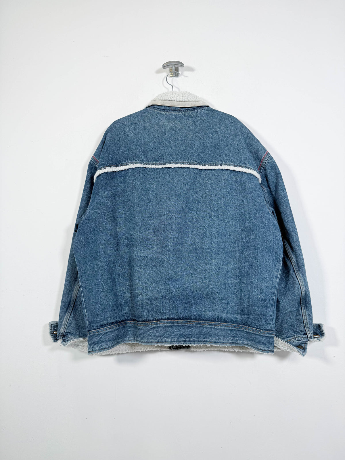 Chaqueta vaquera con borrego Carrera - Talla XL
