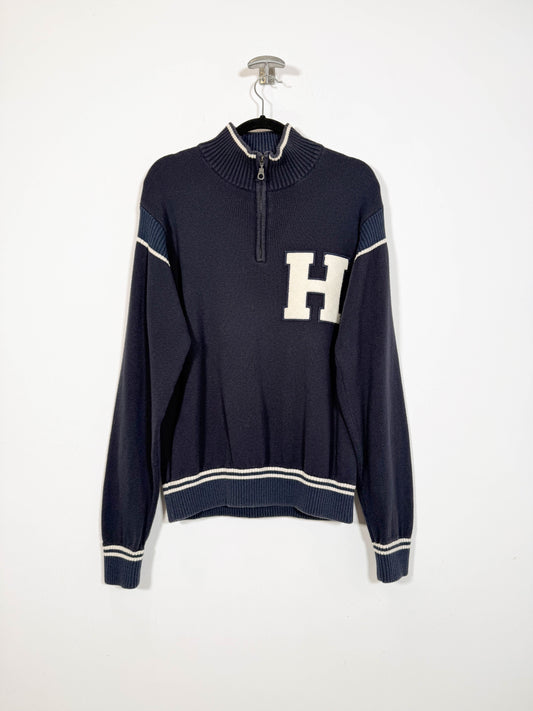 Jersey halfzip Tommy Hilfiger - Talla L - Caramelo Vintage