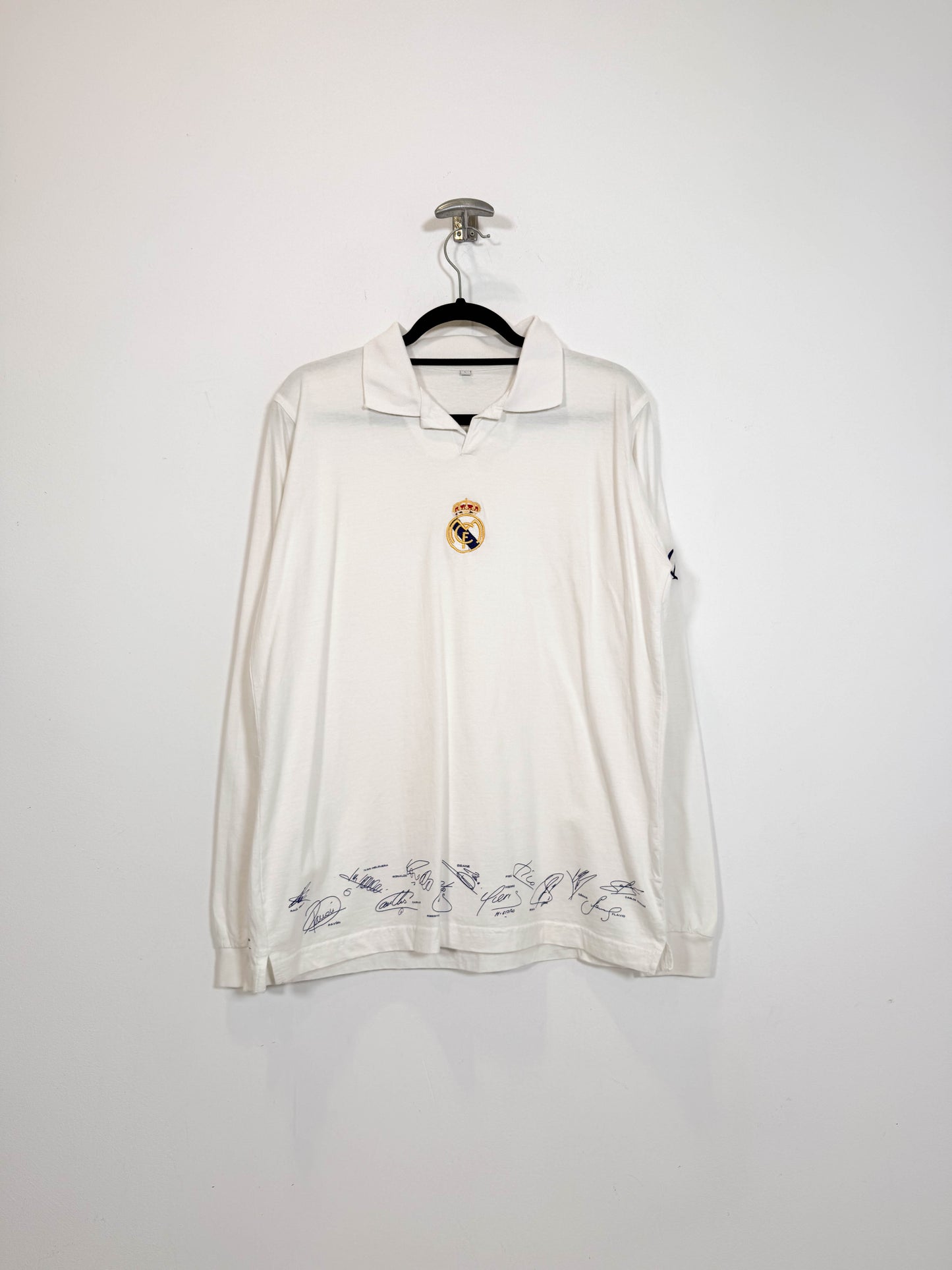 Polo conmemorativo centenario Real Madrid 2002 - Talla M/L