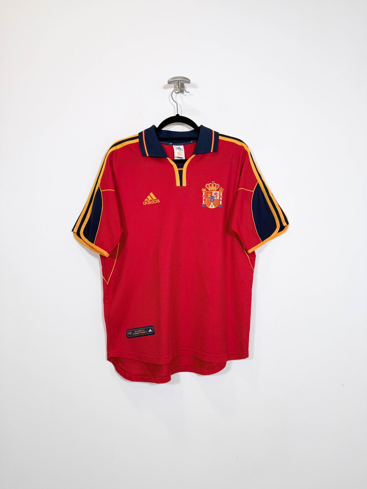 Camiseta Adidas Selección Española 2000 - Talla M
