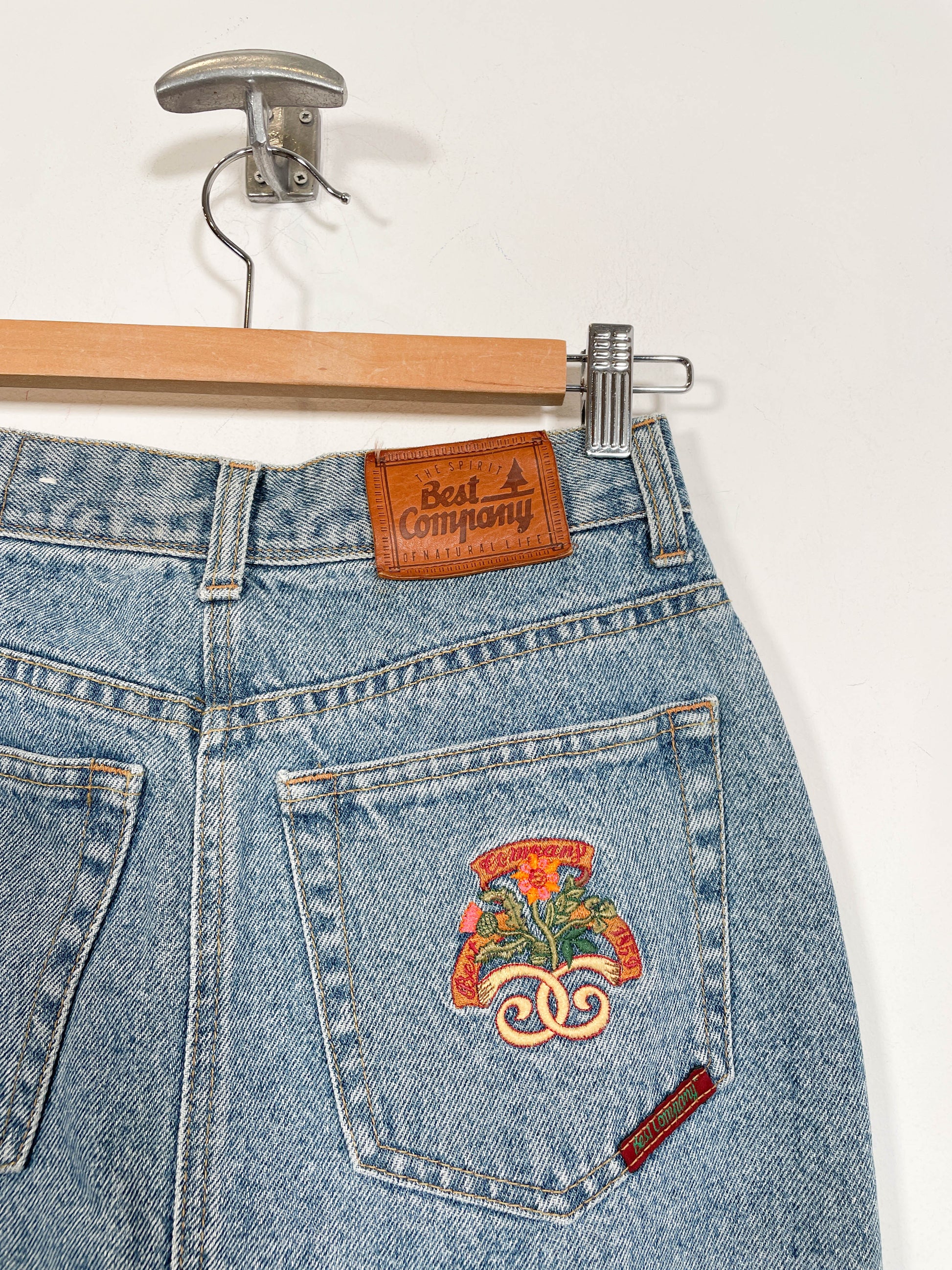 Minifalda vaquera Best Company - Talla 36 - Caramelo Vintage