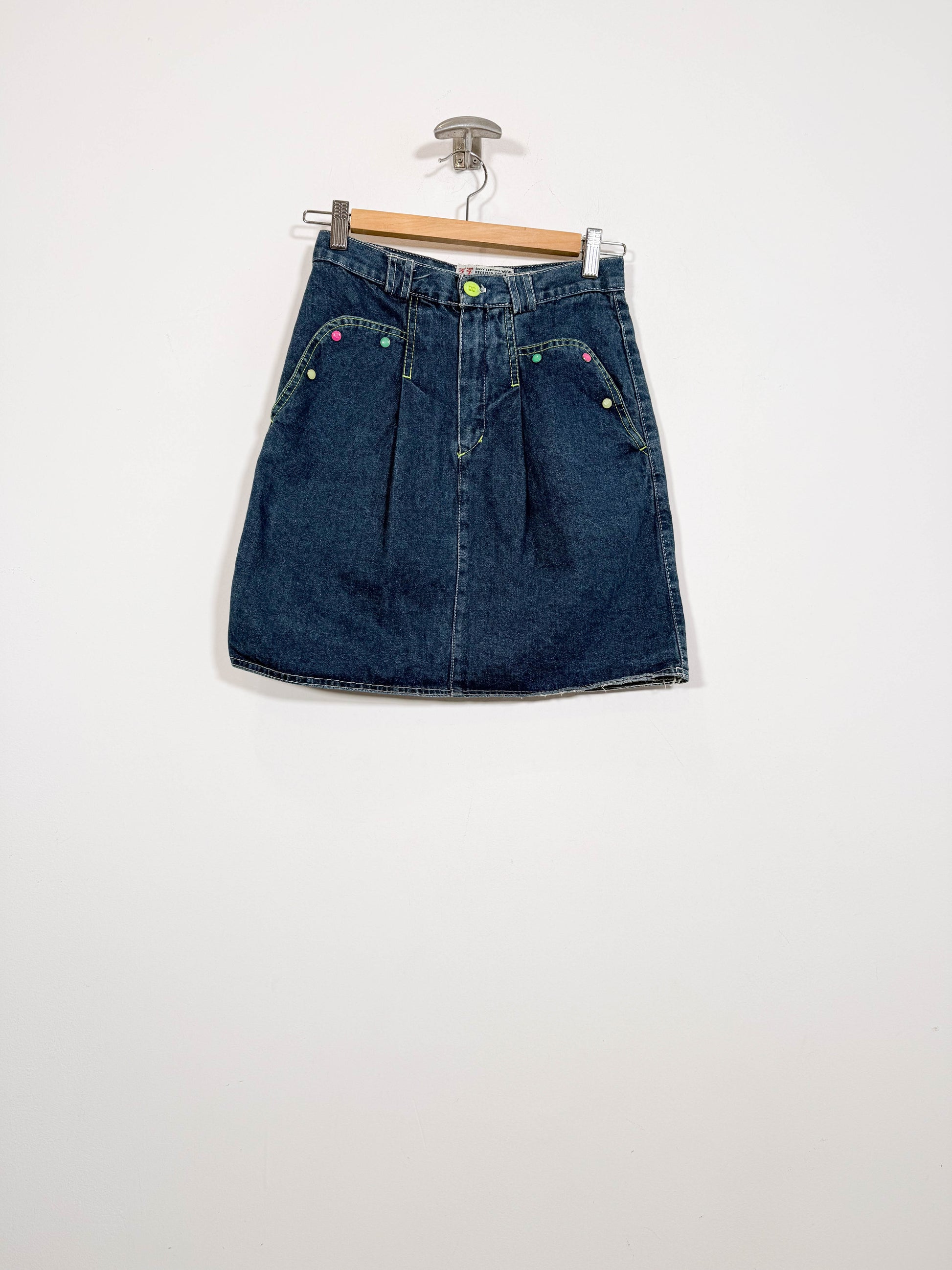 Minifalda vaquera Colors - Talla 36 - Caramelo Vintage