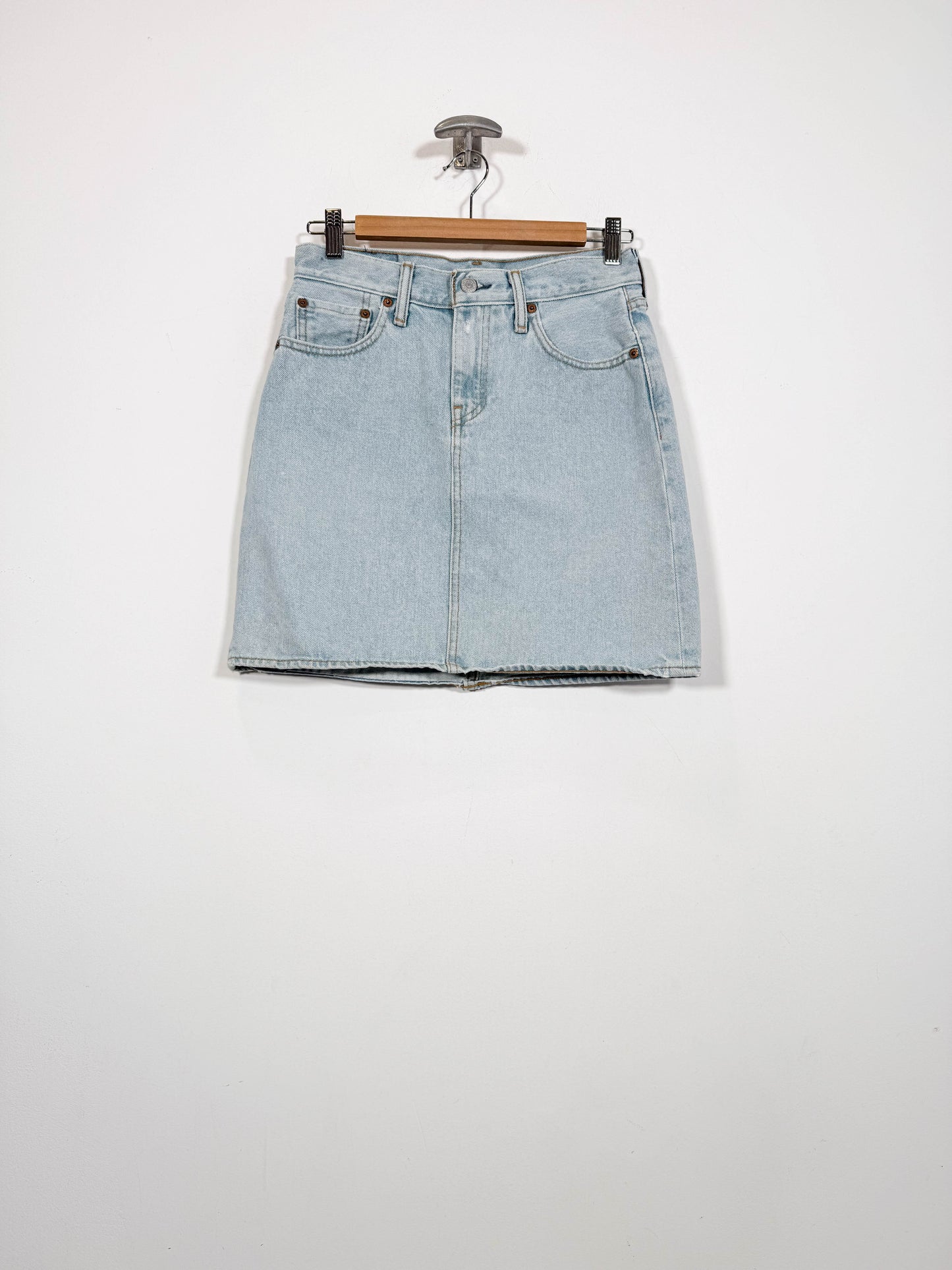 Minifalda vaquera Levi's - Talla 38 - Caramelo Vintage