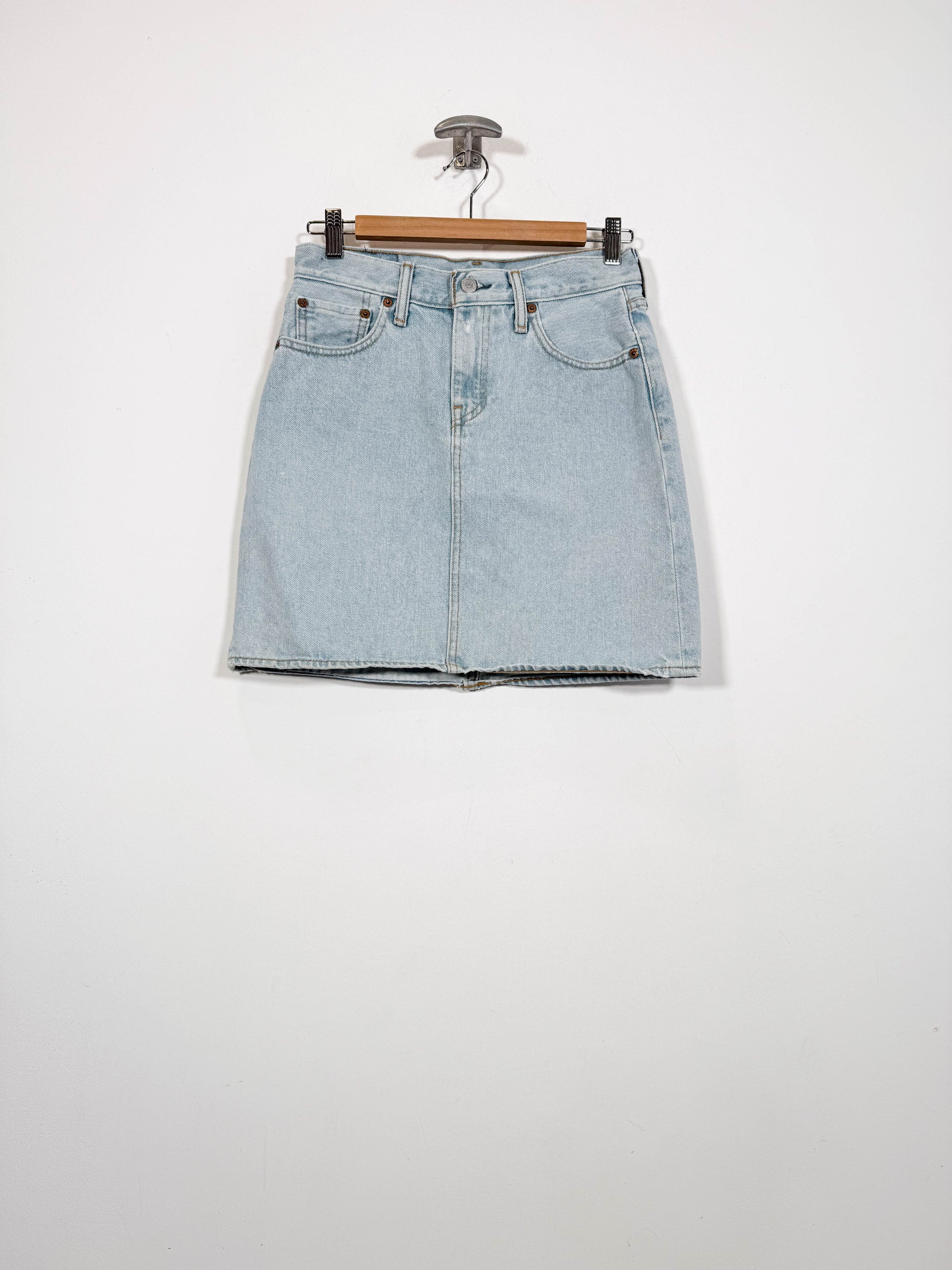 Minifalda vaquera Levi's - Talla 38 - Caramelo Vintage