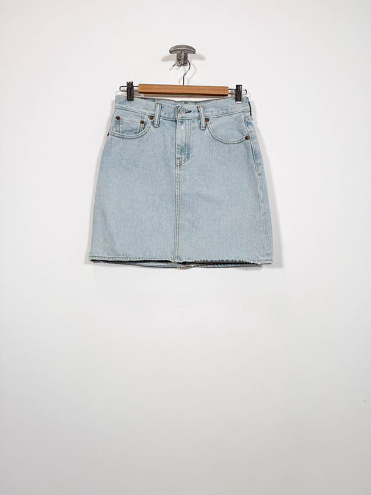 Minifalda vaquera Levi's - Talla 38 - Caramelo Vintage