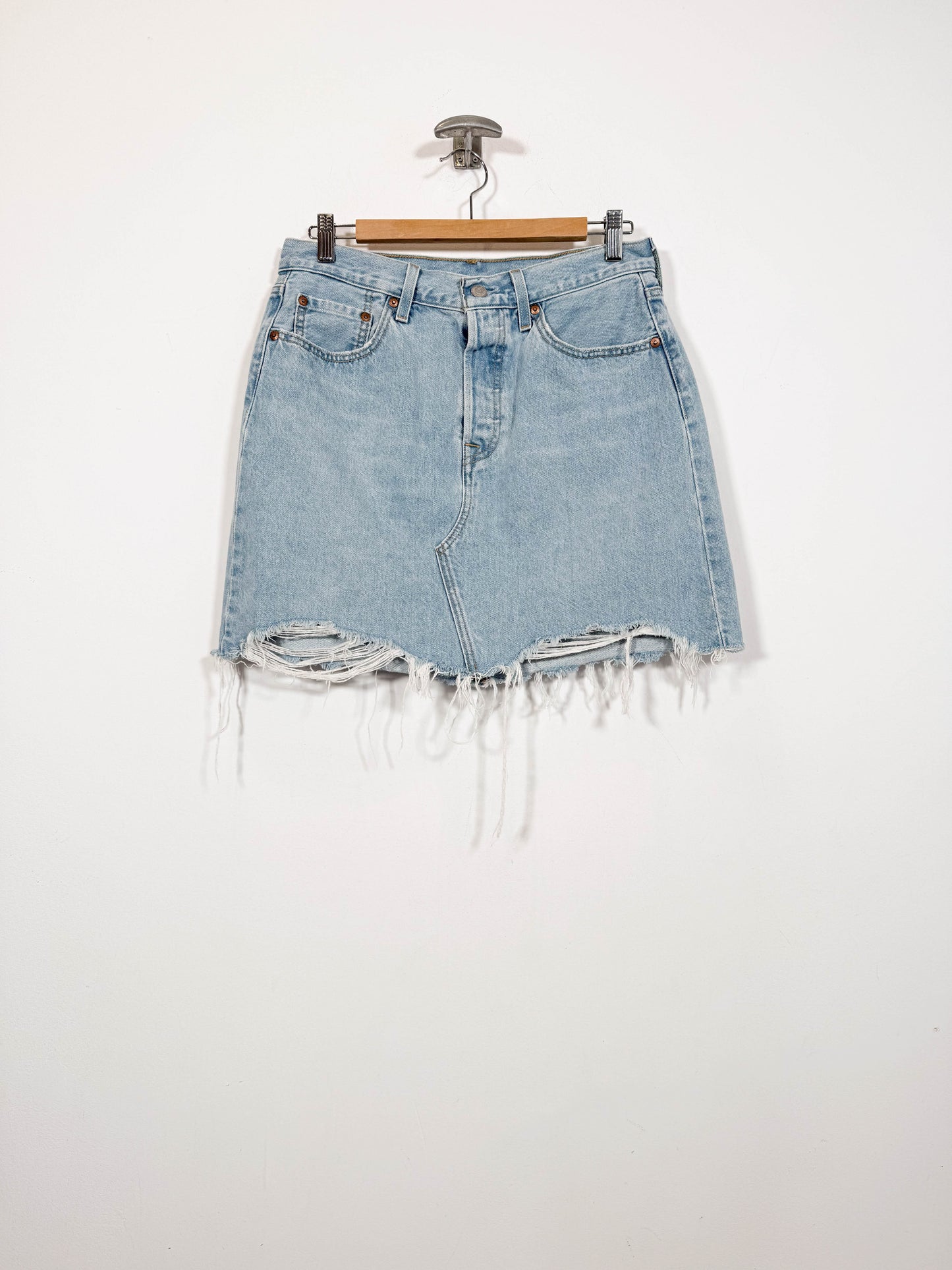 Minifalda vaquera Levi's - Talla 40 - Caramelo Vintage