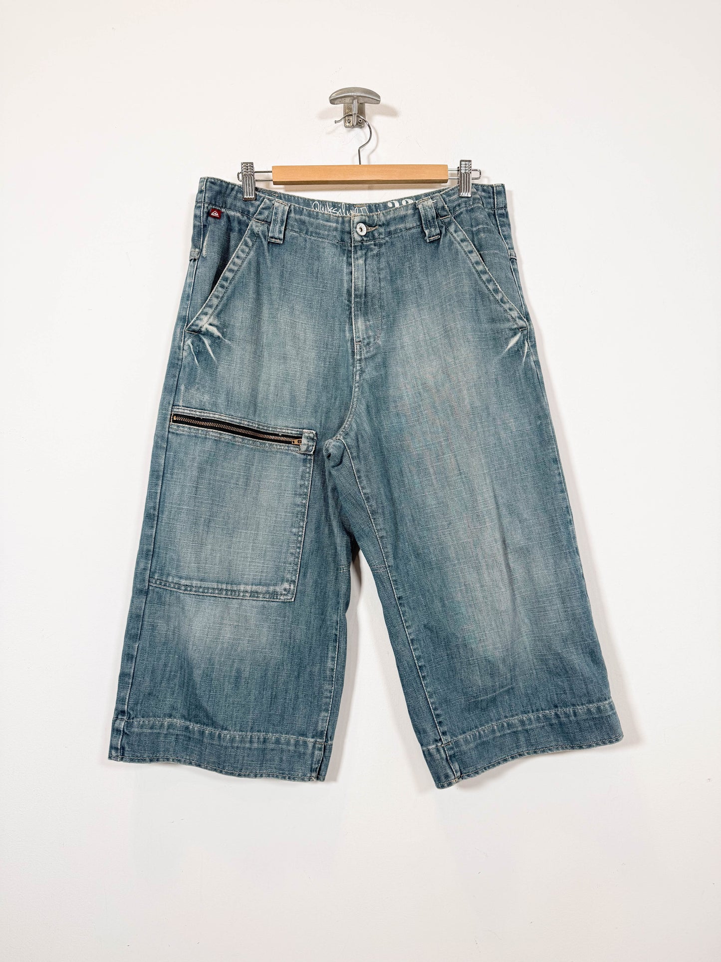 Bermuda vaquera Quicksilver - Talla 42 - Caramelo Vintage