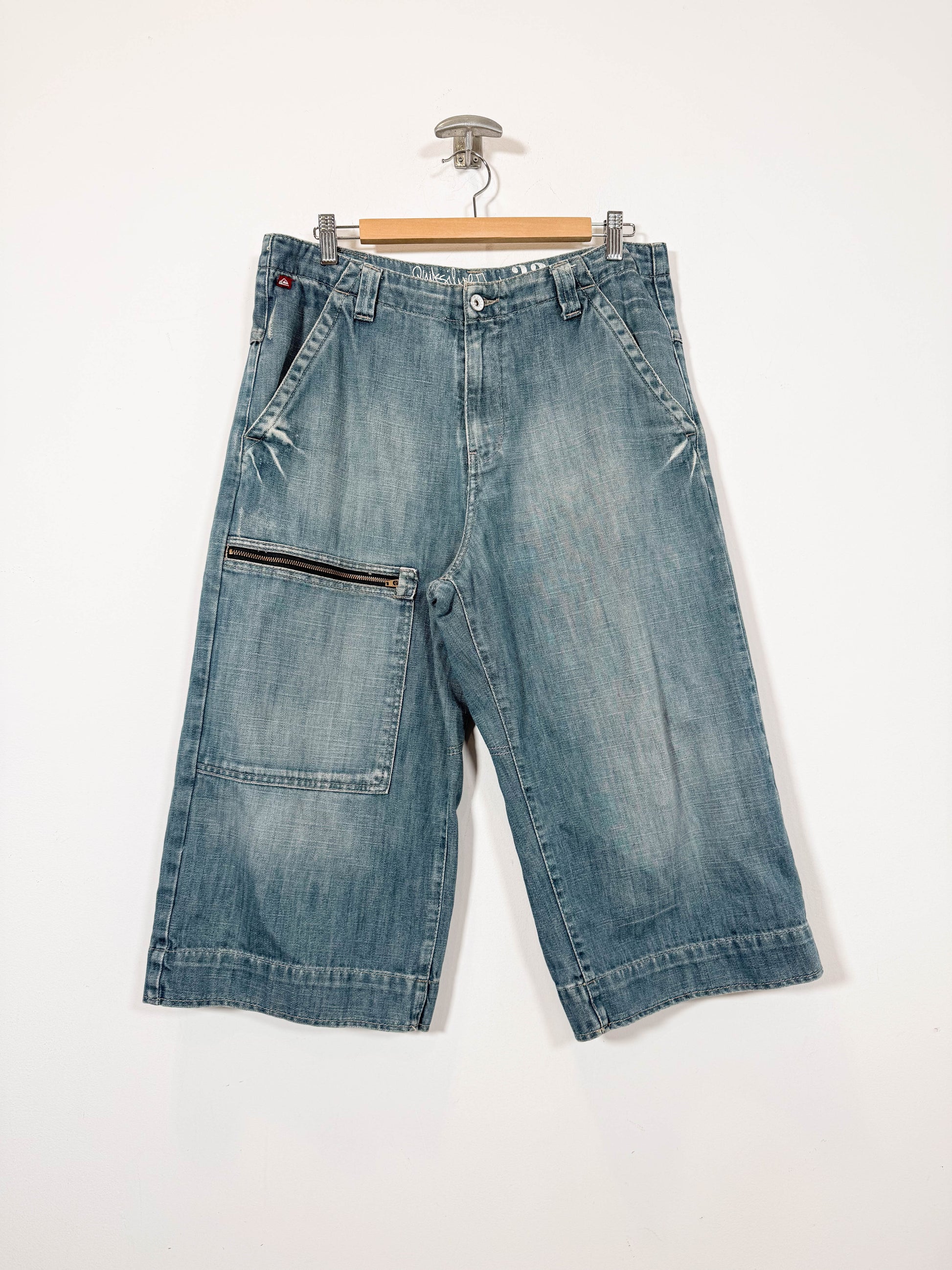Bermuda vaquera Quicksilver - Talla 42 - Caramelo Vintage