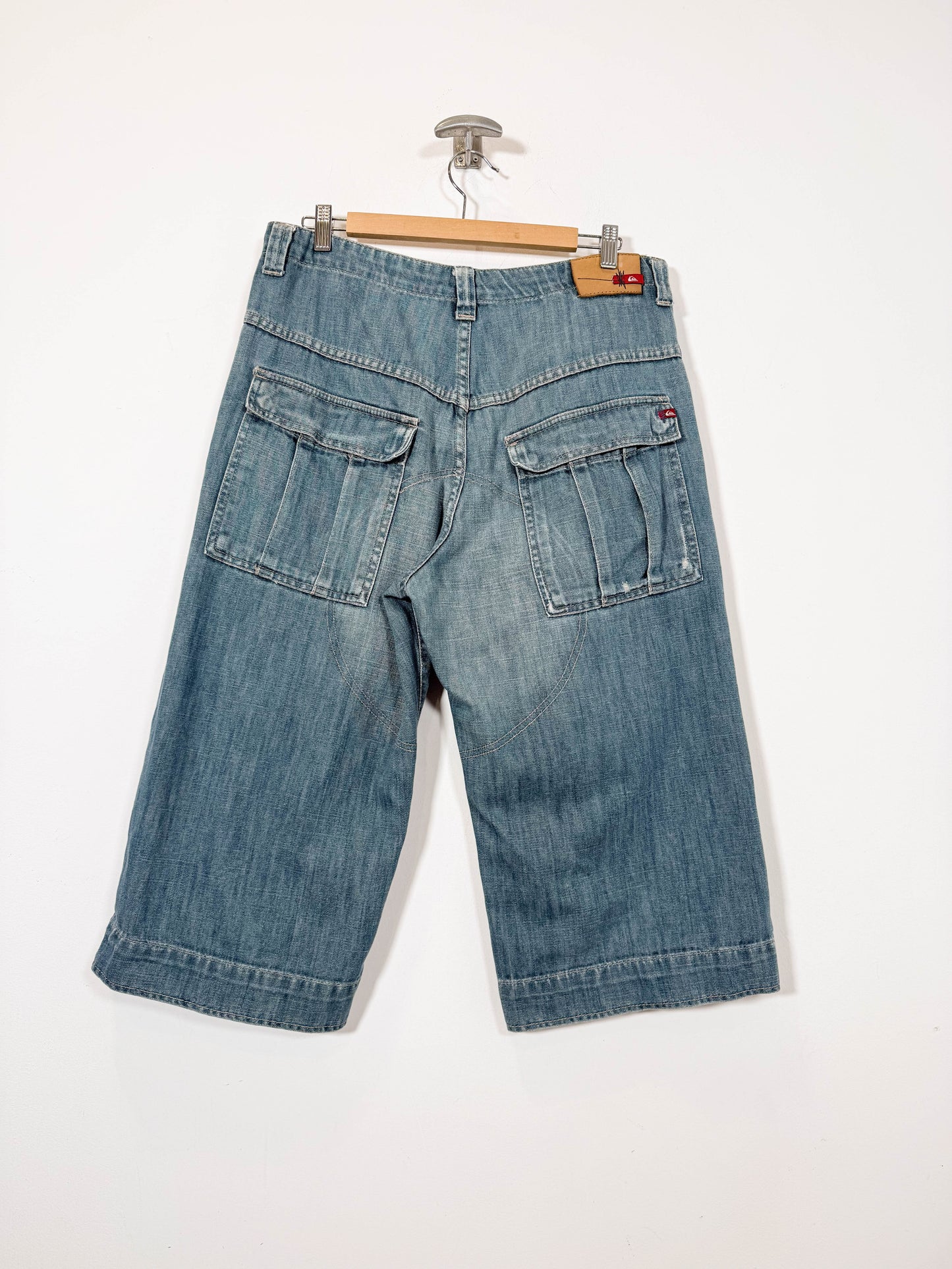 Bermuda vaquera Quicksilver - Talla 42 - Caramelo Vintage