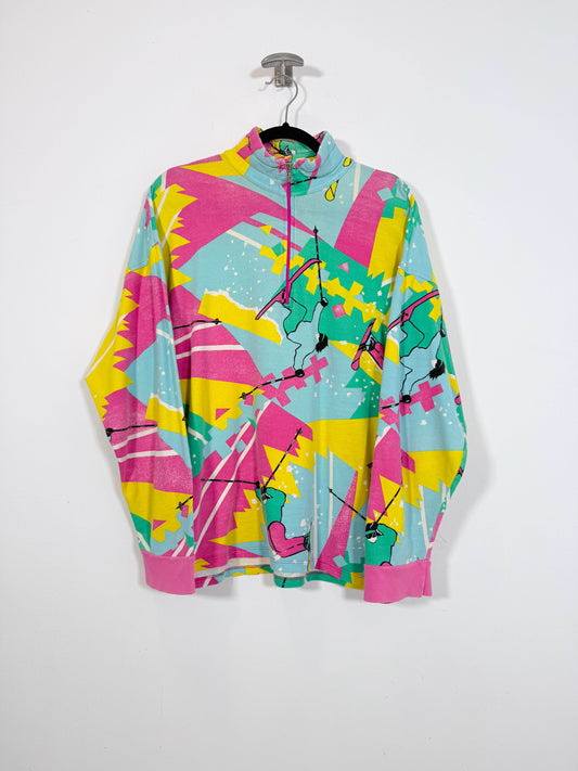 Sudadera fina halfzip Medico - Talla L