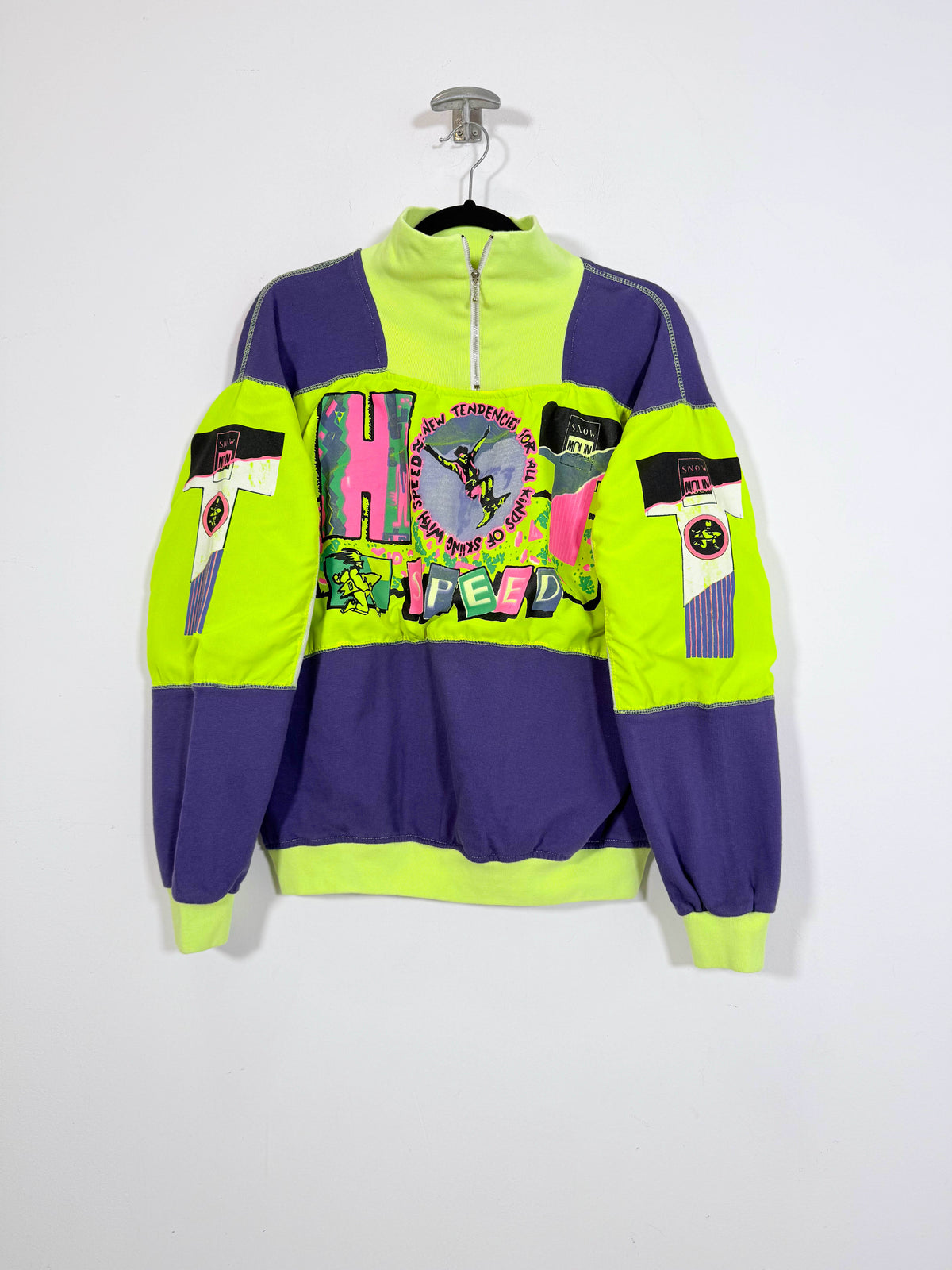 Sudadera halfzip Snow - Talla M