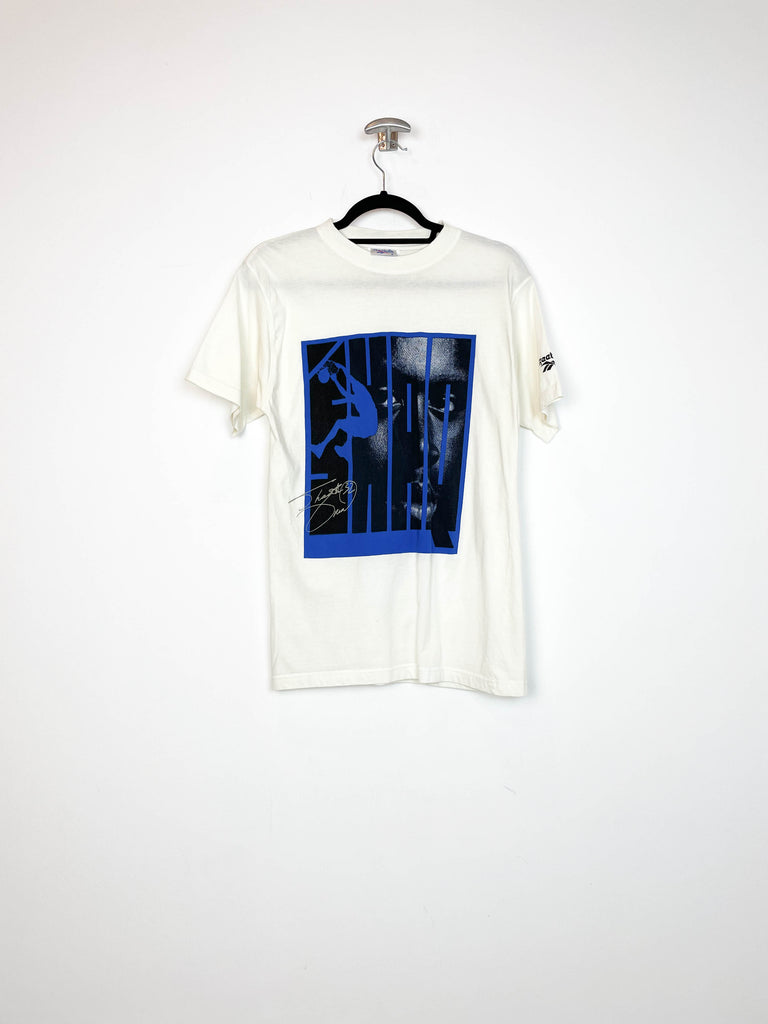 Camiseta Shaquille O'Neal Reebok - Talla S - Caramelo Vintage